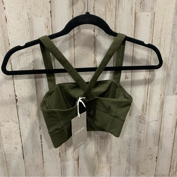 NWT Everlane The Perform Cropped Top Sports Bra - Picture 5 of 5